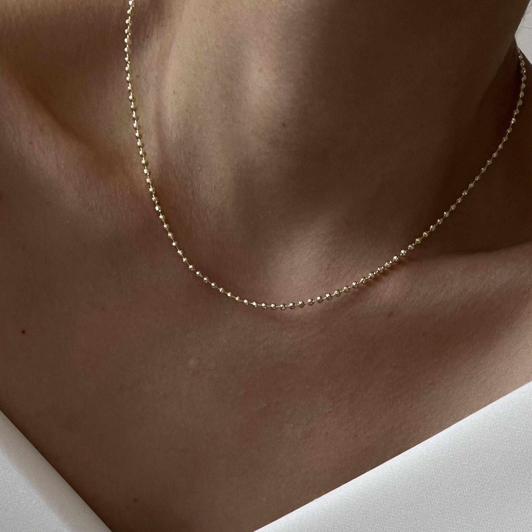 Topçuk Zincir Xuping Kolye