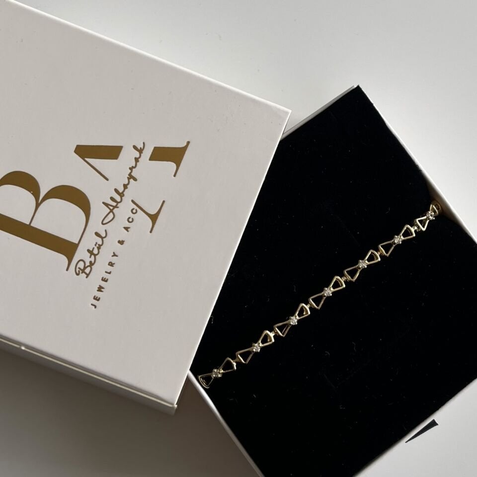 Taşlı Fiyonk Xuping Bileklik