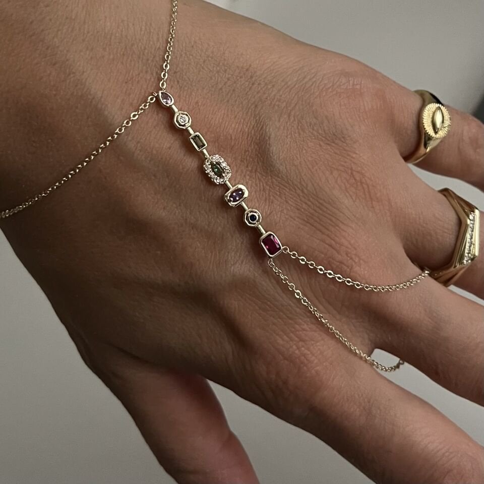 Vip Renkli Taşlı Şahmeran