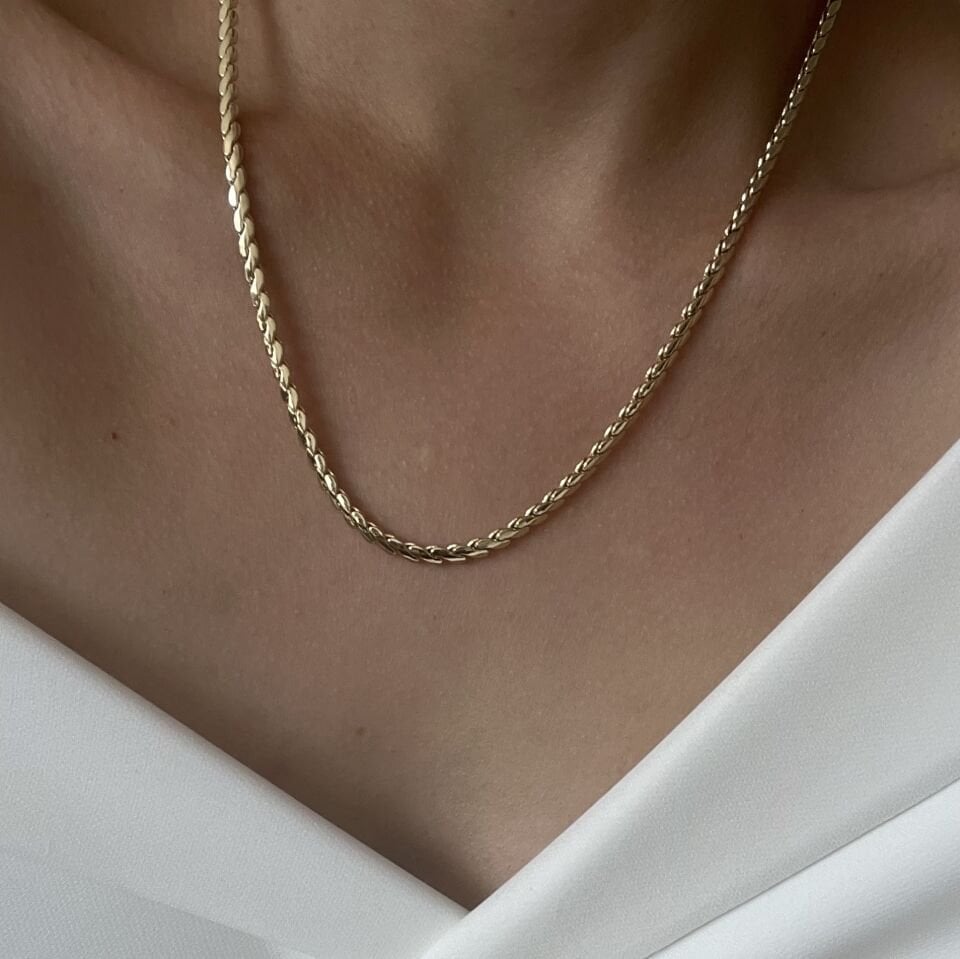 Ezme Zincir Xuping Kolye