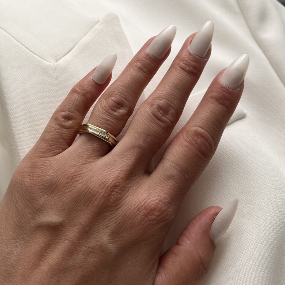 Vip Ayarlanabilir Taşlı Yüzük