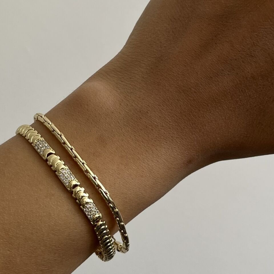 Taşlı Kuyumcu Model Xuping Bileklik