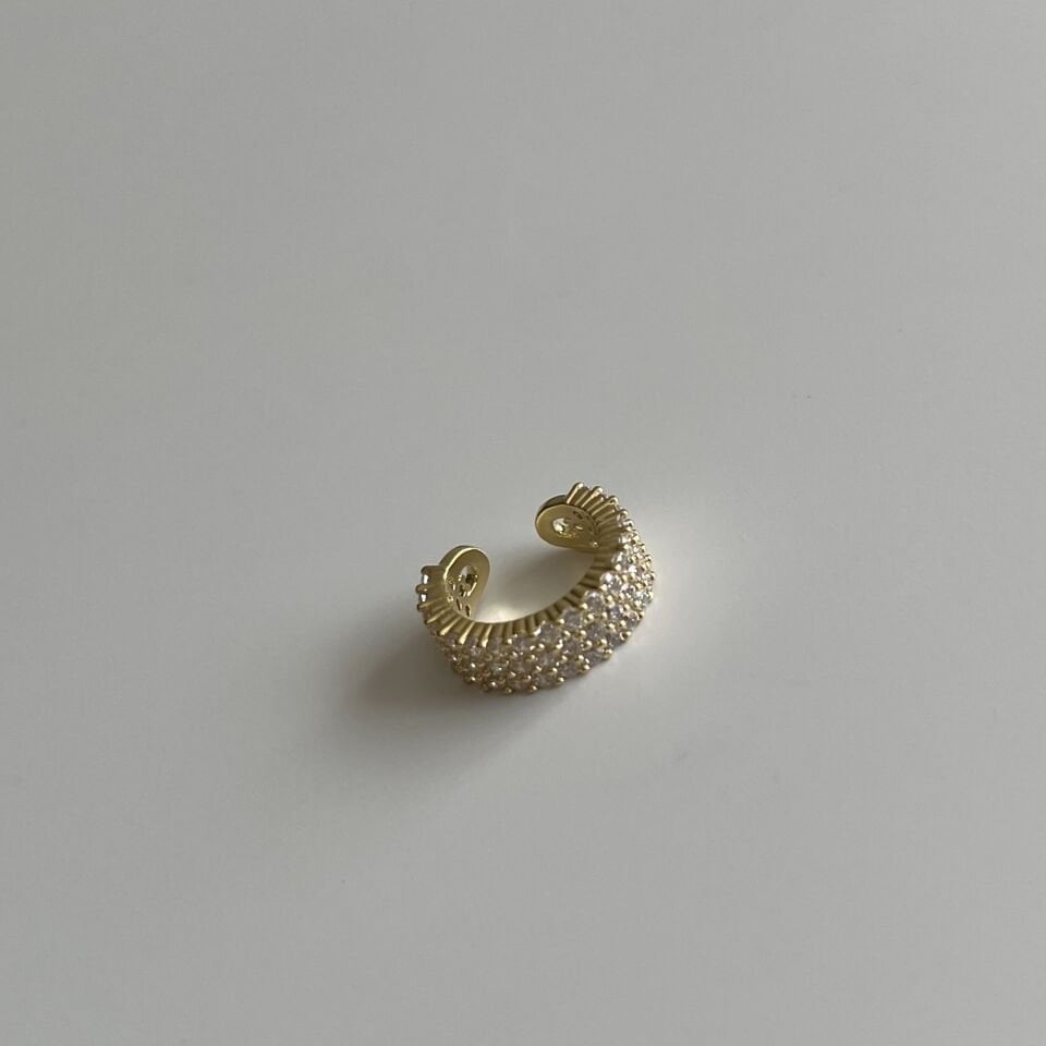 Vip Taşlı Halka Earcuff