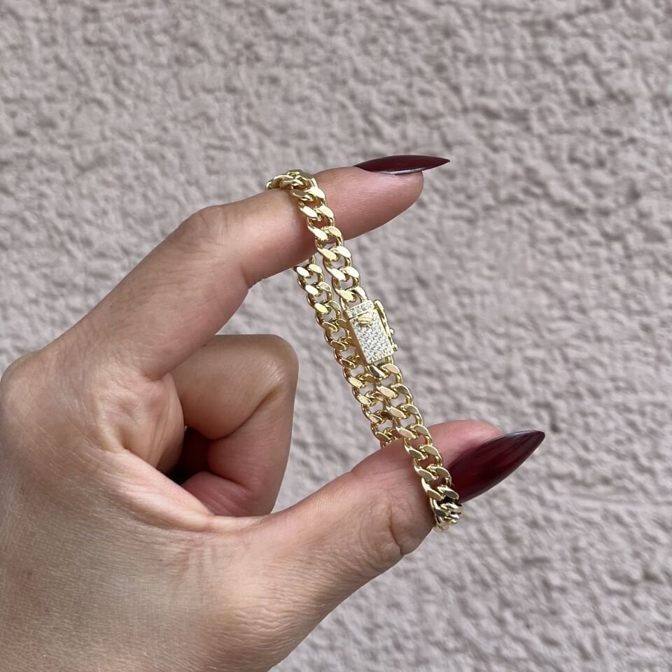 Altın Kaplama İnce Gurmet Bileklik