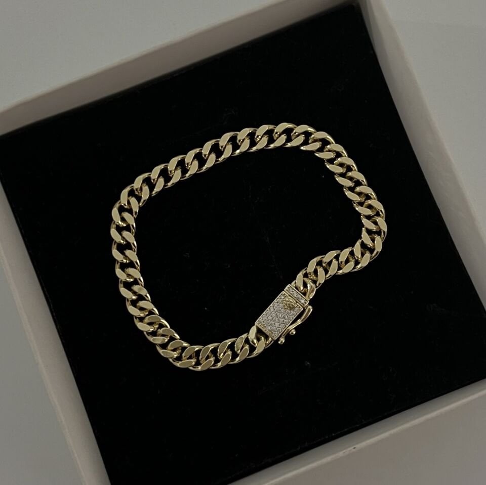 Altın Kaplama İnce Gurmet Bileklik