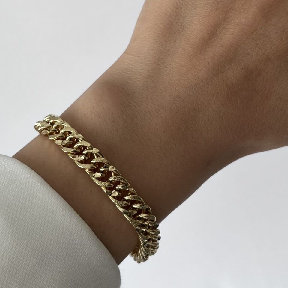 Simli Cuban Xuping Bileklik