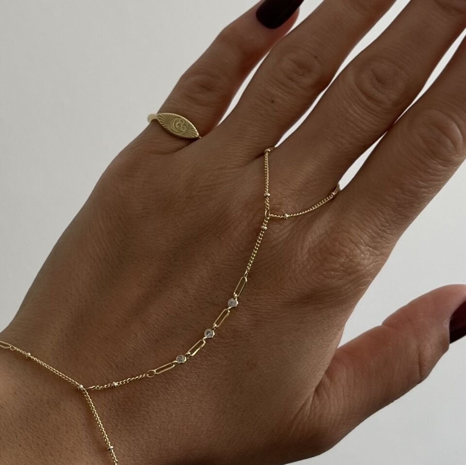 Vip Ataç Zincirli Taşlı Şahmeran