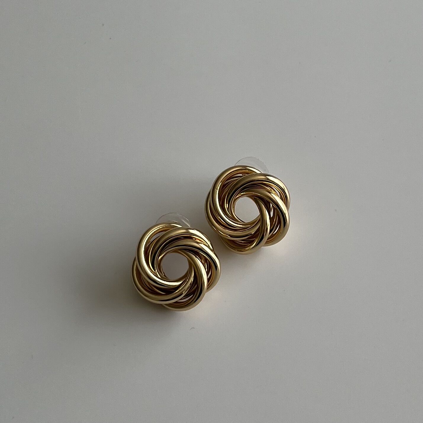 Vip Sarmal Model Yuvarlak Küpe