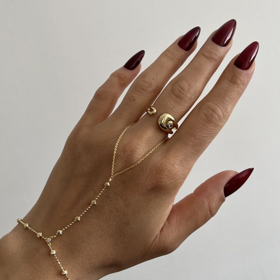 Vip Ayarlanabilir Taşlı Göz Figür Yüzük