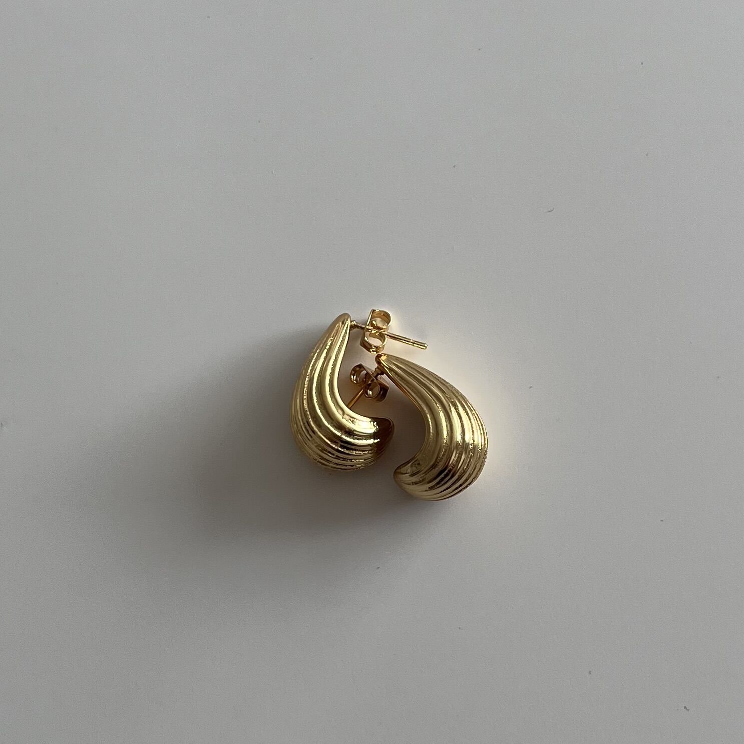 Çelik Yarım Ay Küpe