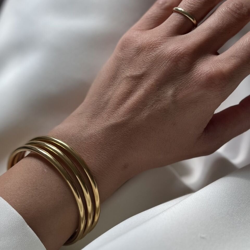 Çelik Üçlü Boru Bilezik