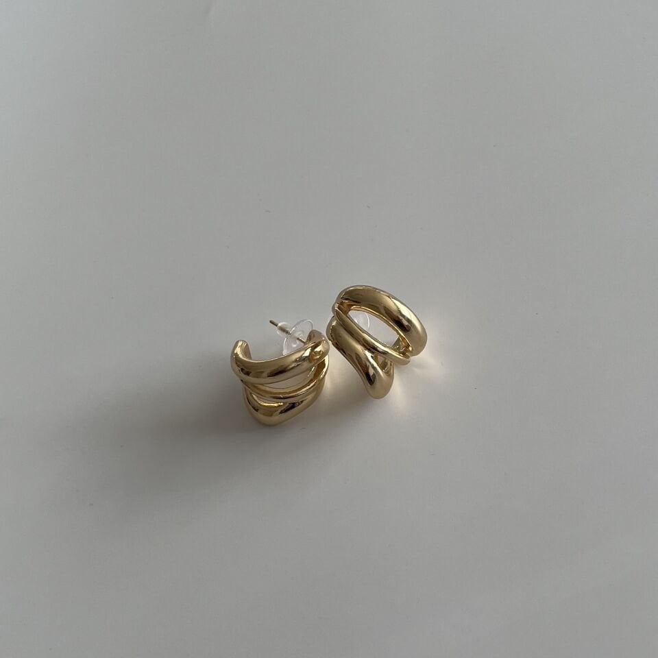 Vip Üçlü Görünüm Küpe