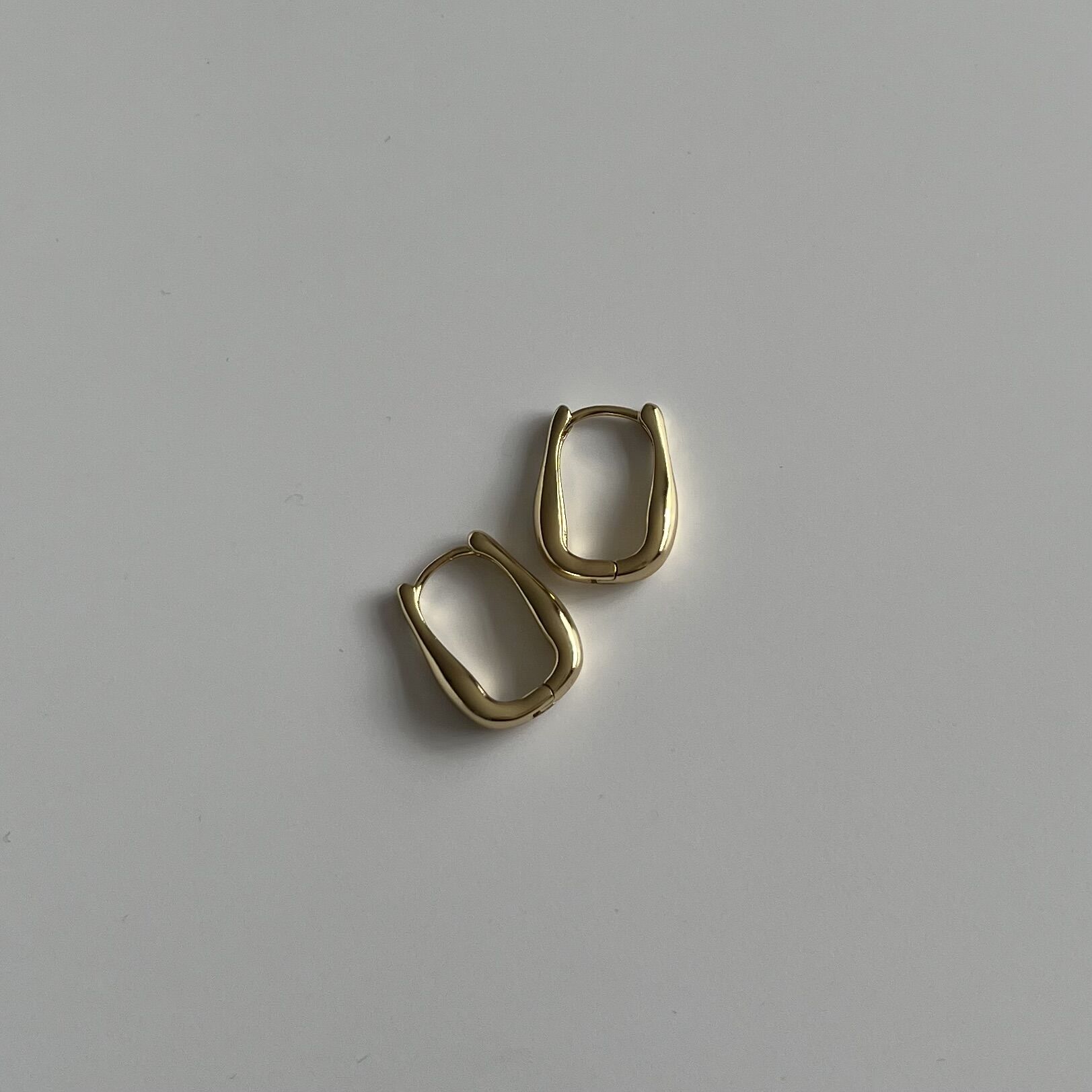Minimal Oval Xuping Küpe