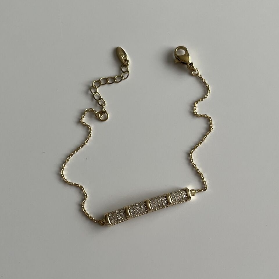 Zincirli Taşlı Xuping Bileklik